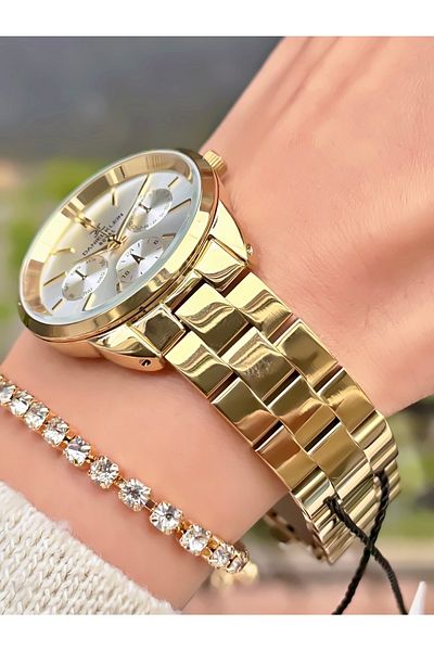 Daniel Klein Women's Wristwatch - Stainless Steel Cord, 3ATM Waterproof and Bracelet