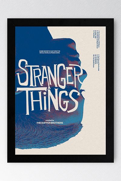 Saturn Stranger Things Pictură înrămată - Poster de serie