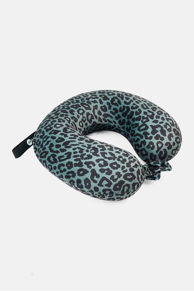 Miamica Unisex Travelling Memory Foam Neck Pillow 30 X 30 Cm, Grey