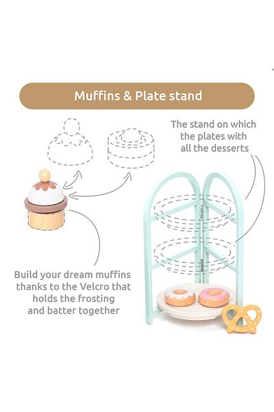 UMU Toys Role play Complete table setting set, UMU Toys