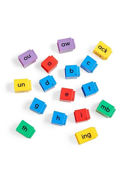 Hand2Mind Reading Rods® Cubes - Prefixes & Suffixes