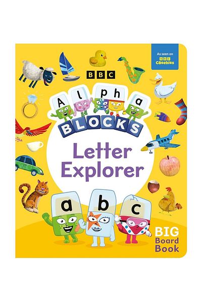 Alphablocks Booklet with letters and sounds - Alphablocks