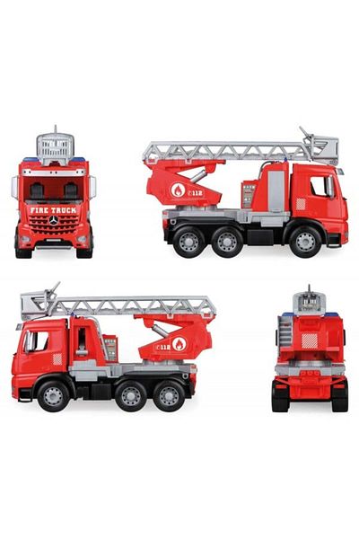 LENA Lena Mercedes Arocs plastic fire truck for children