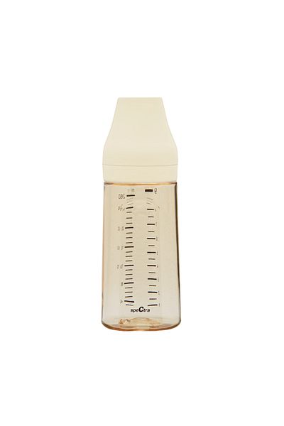 Spectra Premium Anti-Colic Bottle With S Teat Yellow (260 ML)