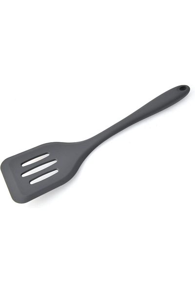 ORCHID ILB 11.5” Silicone Turner Thin, Heat-Resistant Cooking Flipper Spatula Non-Slip Cooking Tool