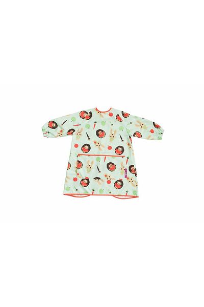 Tidy Tot Long bib with pocket - Forest animals