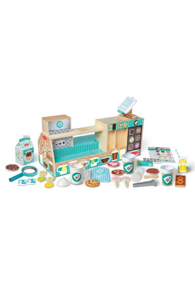 Melissa & Doug Wooden play set with accessories Let's play at the Cafe - Barista