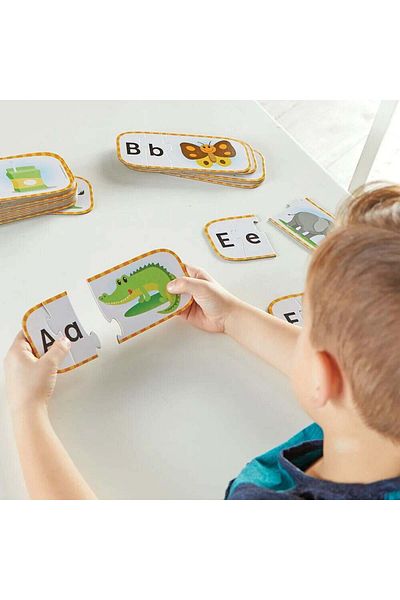 Learning Resources Set of 26 Alphabet puzzles (3 pieces)