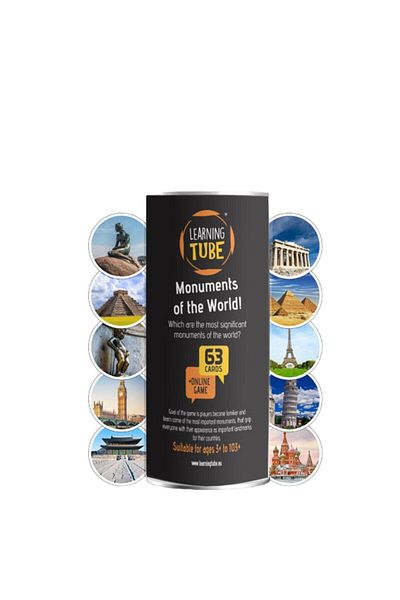 K-TOYZ Learning Tube® Game - World Monuments