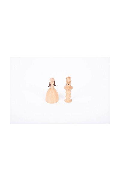 TickiT Set of 10 wooden figurines Fairytale World