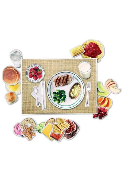 Learning Resources Magnetic set - Healthy food