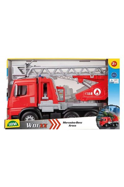 LENA Lena Mercedes Arocs plastic fire truck for children