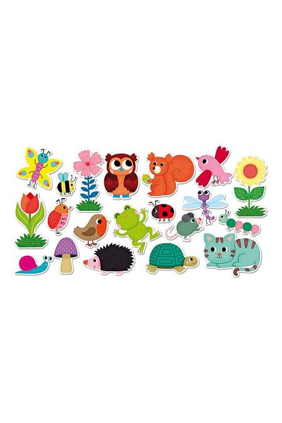 Vilac Garden Magnets - Box of 20 wooden pieces