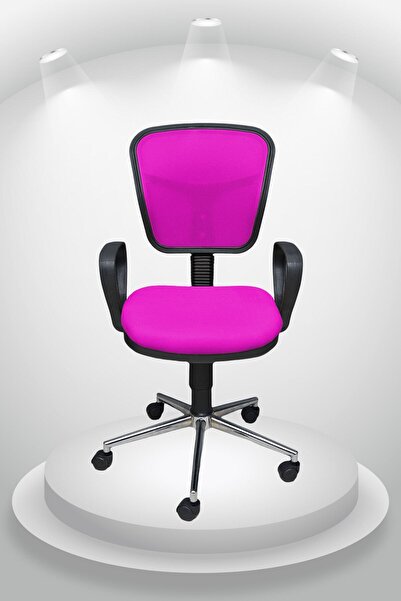 obc ofis büro concept Depar Krom - Fileli Ofis Büro Öğrenci Çalışma Koltuğu -...