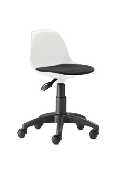 obc ofis büro concept aris beyaz gövde siyah file çalışma sandalyesi