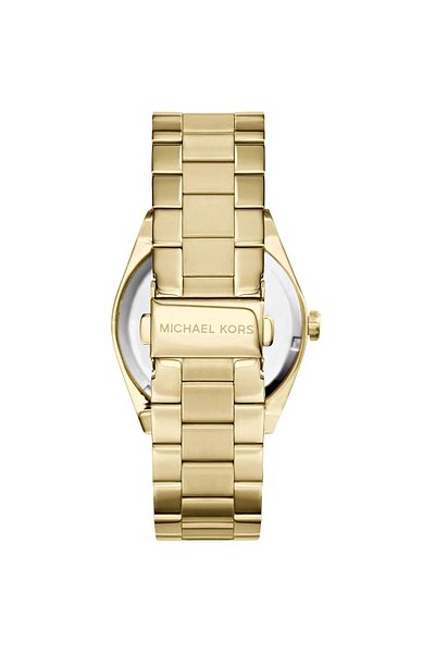 Michael Kors Womens Quartz Watch, Analog Display and Stainless Steel Strap