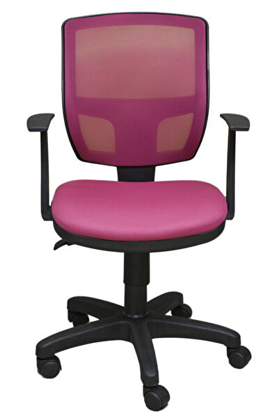 BEK Porziyon Depar Ofis Büro Öğrenci Çalışma Koltuğu - Pembe