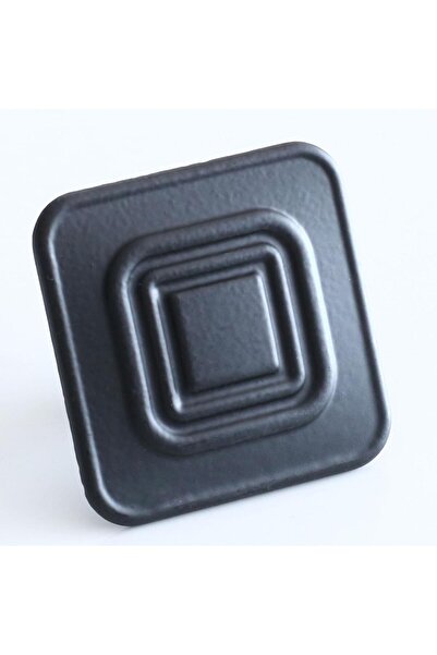 Badem10 10 τμχ Κουμπί κλασικό ματ μαύρο έπιπλο Συρτάρι κουζίνας Ντουλάπα Ντουλάπα Κάλυμμα Μεταλλική λαβή Λαβή