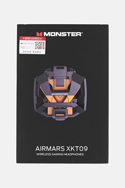 MONSTER Airmars Xkt09 Wireless Gaming Earphones, Grey Combo