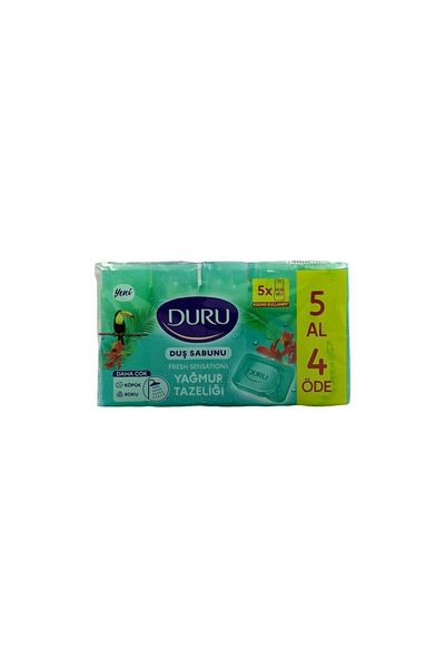 Duru Shower Soap Rain Freshness 5 X 150 g = 750 Gr