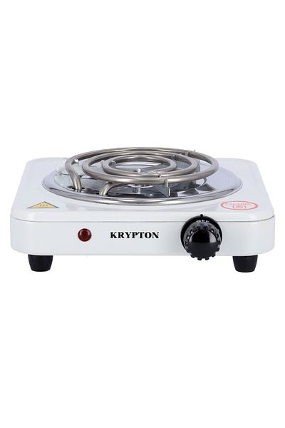 KRYPTON Electric Hot Plate with Adjustable Thermostat| 1000 W KNHP5309|2 Years Warranty