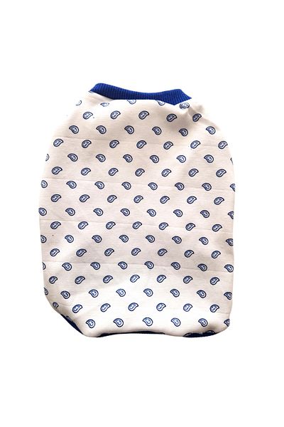 atelyu Cat Dog Suit Blue Drop Tshirt