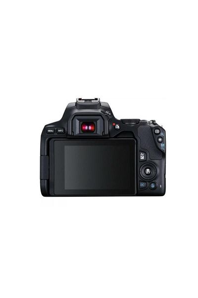 Canon كاميرا EOS 250D DSLR مع عدسة EF-S 18-55mm f/3.5-5.6 III+ EF 75-300mm f/4-5.6 III باللون الأسود