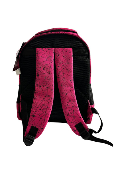 MONSTER HIGH Çocuk Monster Baskılı Lisanslı Çok Bölmeli Fermuarlı Okul Sırt Çantası