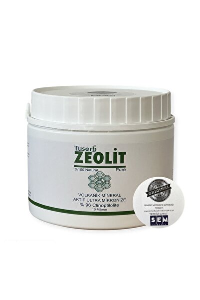 Tusorb Semedis, Zeolit /klinoptilolit Aktif Ultra Mikronize 10 Mikron Toz 300gr