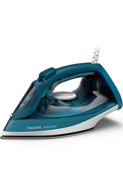 Philips Fier de calcat Philips DST2030/90 Seria 2000, 2000W, rezervor 250 ml, jet de abur 130gmin, Bleumarin