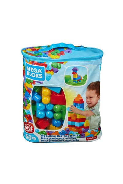 Nilly Toys كتلة ميجا CYP67 ®   - 60 قطعة من الحقائب باللونين الأزرق والوردي، ...