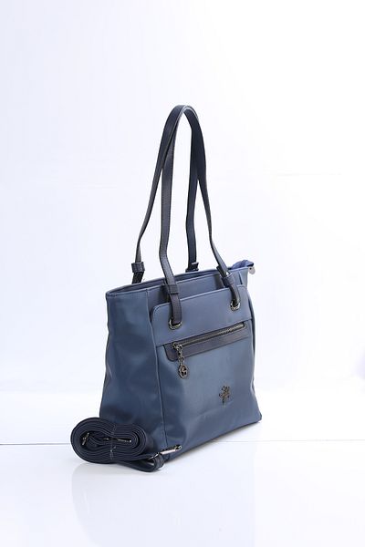 Nas Bag Geantă de umăr din țesătură din satin cu buzunar Nas Buzzy