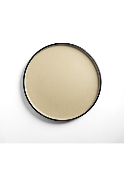 mastergold 6 Pieces Melamine Round Flat Dinner Plates (30cm) for Serving Meat, Noodles & Pizza