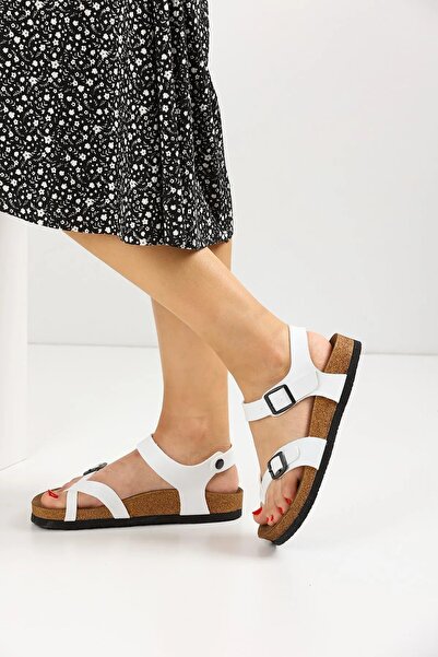 Jackers Full Orthopedic Non-Slip Sole Buckle Women's Flip Flops Sandals Slippers