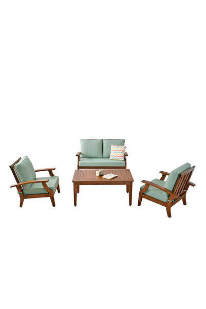 YASÜ Balkon Bahçe Teras Takım Mobilya Oturma Grubu Masa Sandalye Berjer Kanep...