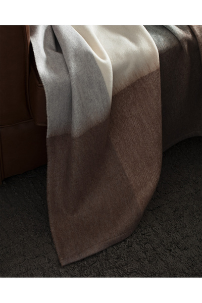 Madame Coco Blacy Tv Battaniye - Camel - 130x170 cm