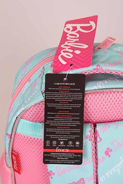 Barbie Lisanslı Anaokulu Çantası Loft Strong