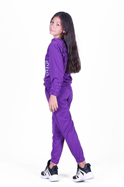 FYK KİDS Love City cipzáras lányok tréningruha szett