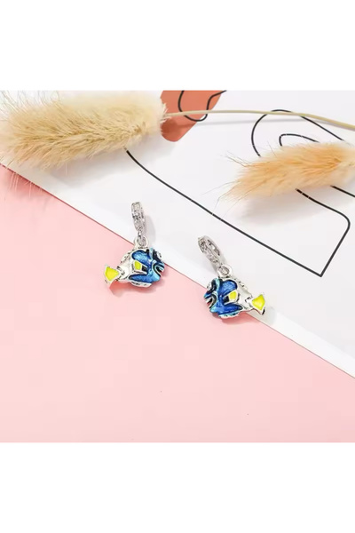 Hector&Co. Jewellery Gümüş Dory Hareketli Kuyruklu Charm