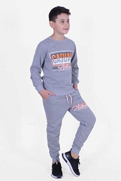 FYK KİDS YUVARLAK YAKA 3'lü ERKEK ÇOCUK EŞOFMAN TAKIMI