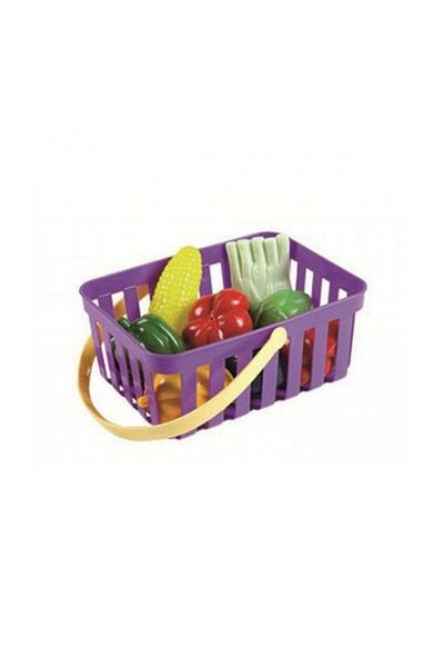 Androni Giocattoli Basket with 10 Androni Giocattoli vegetables