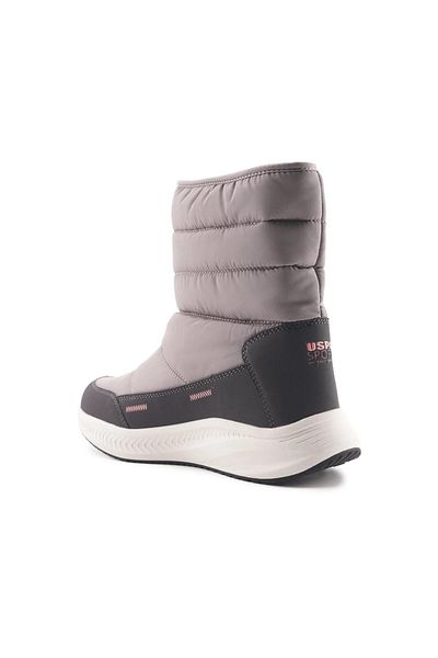 U.S. Polo Assn. U.S. Polo Assn101392388 Vocal Gray Waterproof Women's Snow Boots