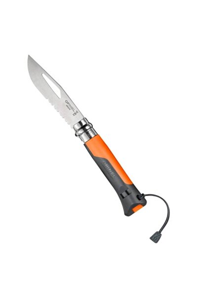 Opinel Inox 8 No Paslanmaz Çelik Çakı (TURUNCU)