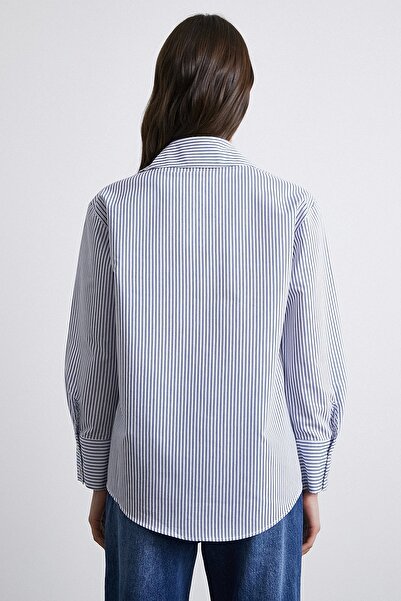 Never more White Sailor Patterned Shirt