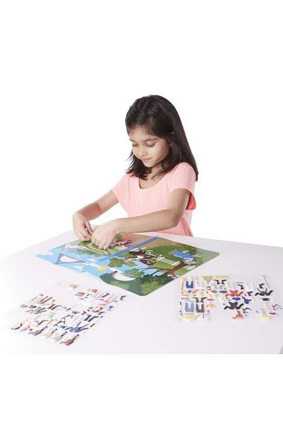Melissa & Doug Σετ αυτοκόλλητων Fluffy Riding Club
