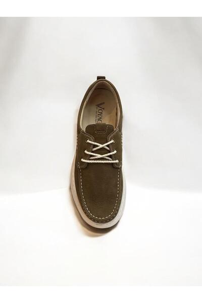 Voyager Men's Genuine Leather Eva Sole Lace-Up Orthopedic Light Casual Shoes