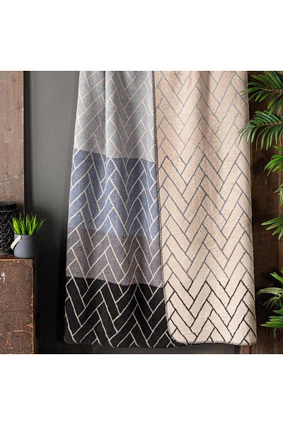 Sarev Leonard Blanket - Double Gray Shoes