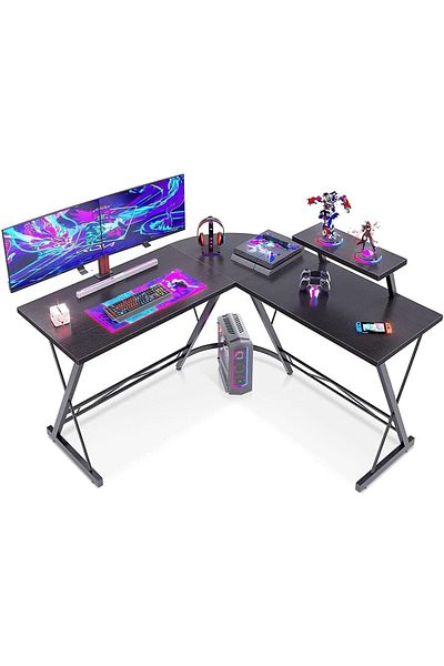 ALMUFARREJ Gaming Table, Office Desk L Shape High Quality