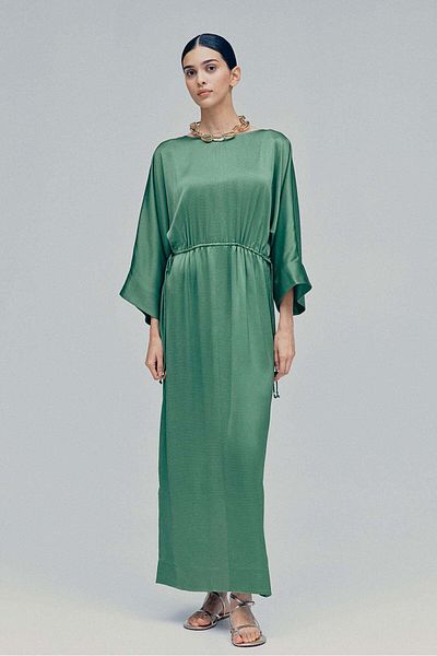 H&M Crêpe satin dress