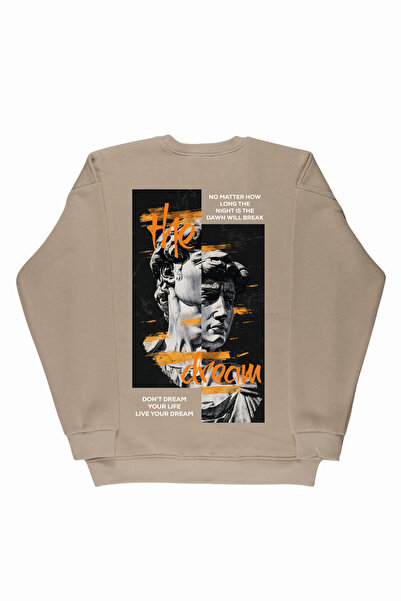 By Caspita Fashion Lenithra The Dream Sculpture Back Štampano Unisex Oversize...